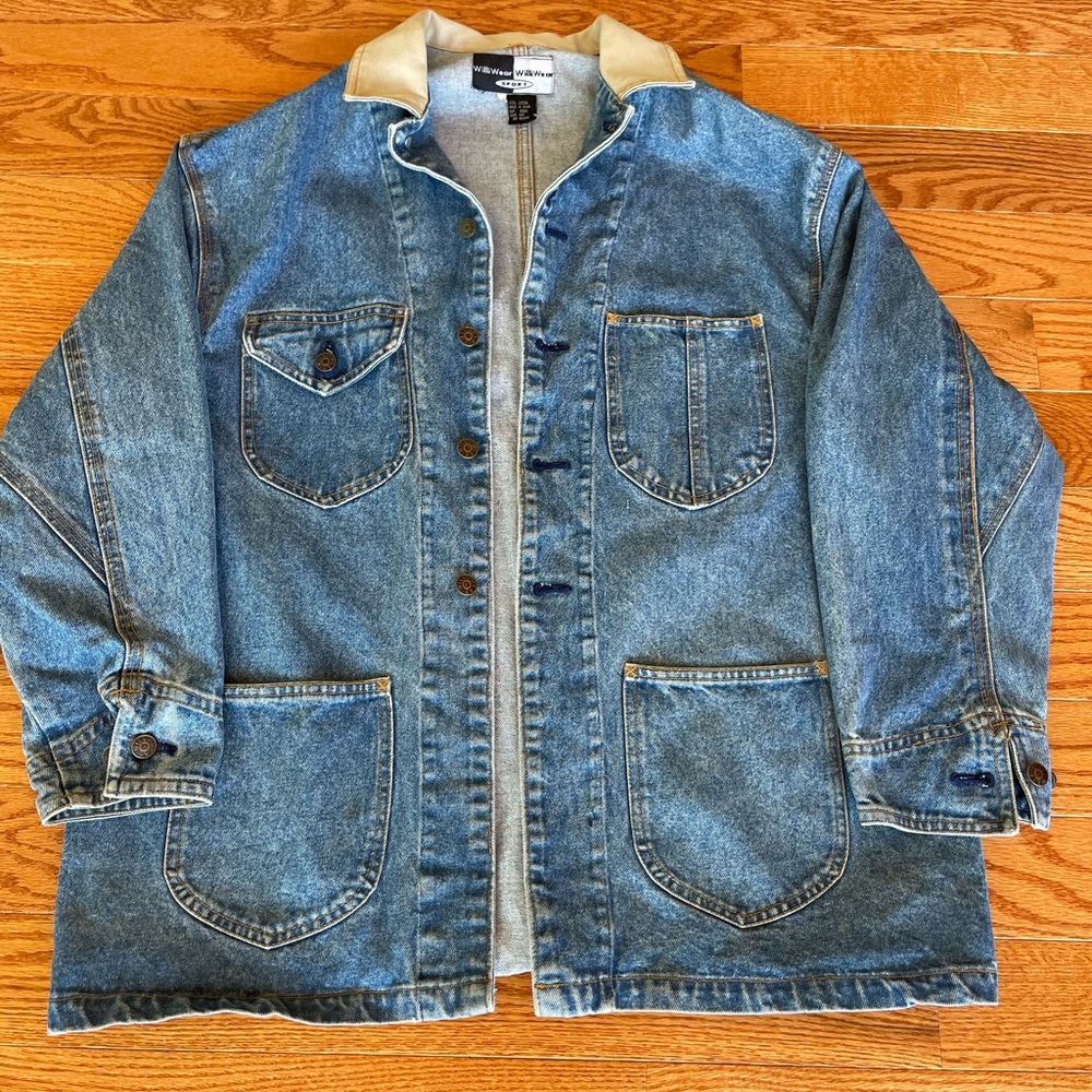 Vintage Jean Jacket Circa 1980 Size M